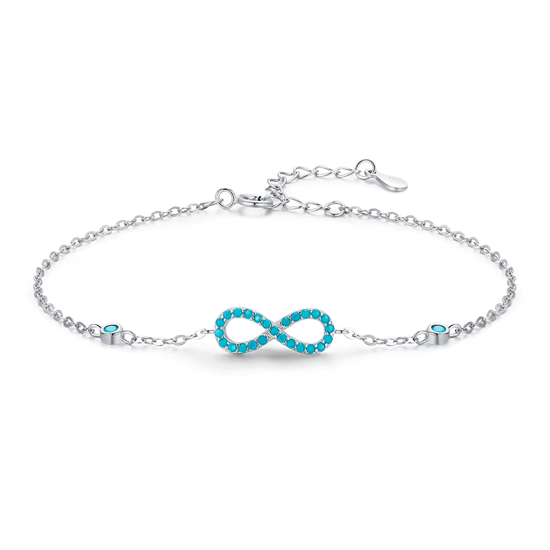 Pulseira Elo Infinito em Prata 925